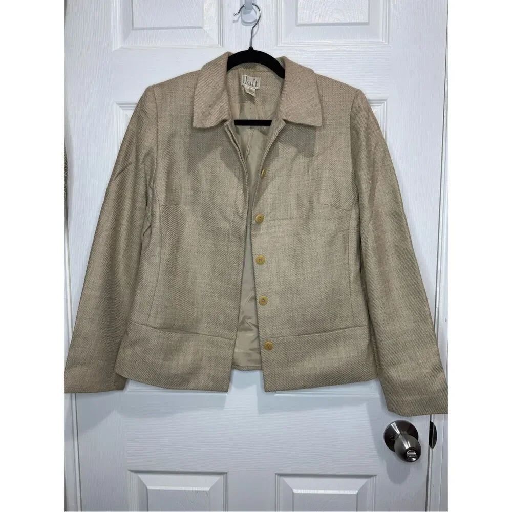 Loft Ann Taylor wool blazer size 6
